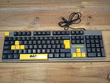 DC Comics Batman Gamer Gaming Keyboard Raised Letters Pre-owned  picture