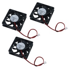 Antrader 3-Pack 60mm x x 15mm 6015 12V Brushless DC Cooling 60x60x15mm picture