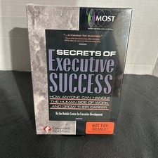 Secrets Executive Success 1993 Compton's MOST CD-ROM BIG BOX DEMO Evaluation picture