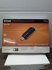 D-link WUA-2340 (DL-WUA2340) Wireless Adapter range booster USB 2.0 gold series picture