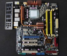 ASUS P5K PREMIUM Socket 775 ATX Motherboard DDR2 PCIe x16 PCI SATA Intel P35 picture