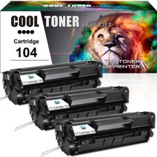 3pk Toner Compatible for Canon 104 ImageClass MF4150 MF4350d MF4370dn D420 D480 picture
