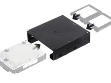 Silverstone Tek SDP10B 5.25-Inch to 3.5-Inch Drive Bay Converter Bracket  picture