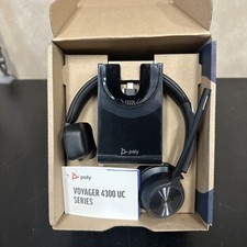 Poly Voyager 4310 Microsoft Teams Certified USB-C Headset w/Charge Stand picture