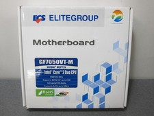 ECS GF7050VT-M Socket 775 GeForce7050 mATX Motherboard IO Shield - NEW OPEN BOX picture