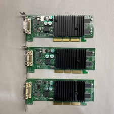 LOT OF 3  Genuine Nvidia P118 Quadro AGP VGA card 24mb Vram picture