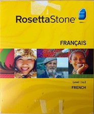 Rosetta Stone Francais Level 1&2, Version 3, Complete Set picture