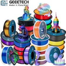 【Buy 3 Get 2 FreeAdd 5】GEEETECH PLA /ABS+/PETG/TPU 3D Printer Filament 1KG US picture
