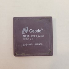 Cyrix Geode GXM-233P CPU Processor 233MHz 2.9V 85C 30054-33 Vintage x86 picture