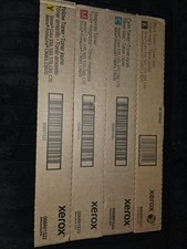 4PK GENUINE XEROX TONER COLOR 550, 560, 570, C60 AND C70  SET CMYK picture