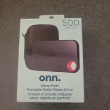 onn. 100108860 500 GB Ultra-Fast Portable Solid-State Drive picture