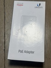 Ubiquiti POE-24-7W-G-WH PoE Adapter Gigabit Injector Power Supply 24V Open Box picture