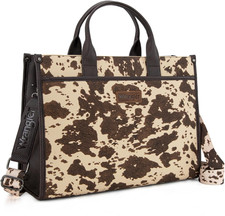 Wrangler Laptop Bag for Women 15.6 Inch Vintage Work Tote Bag for Business Brief picture