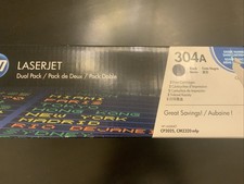HP 304A Original LaserJet Toner Cartridge - Black (CC530AD) double pack picture