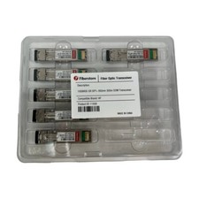 Lot of 6 - Fiberstore Fiber Optic Transceiver  10GBASE-SR SFP+ 850nm 300m picture