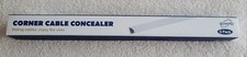 Zhiyo Corner Cable Concealer, White, 5 Pieces/85