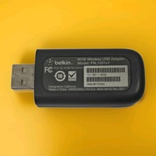 BELKIN N150 HIGH PERFORMANCE WIRELESS USB ADAPTER MODEL F9L1001V1  A1-1(4) picture