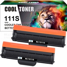 2PK MLT-D111S D111S Toner Cartridge Fits For Samsung Xpress SL-M2022W SL-M2070W picture