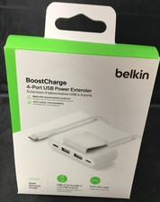 Belkin BoostCharge 4-Port USB Power Extender - Brand New Sealed picture