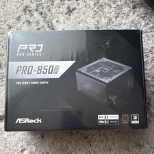 ASRock PRO-850B 850W 80 PLUS Bronze ATX 3.1 Power Supply PSU picture