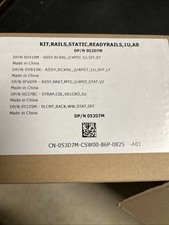 New Kit Rails Static Ready Rails DP/N 053D7M 1U, A8 picture