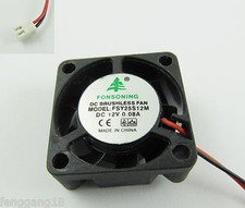 1pcs 25x25x10mm Brushless Cooling Fan 2510 2 Pin Wire DC 12V MODEL picture