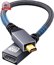 8K Micro HDMI to HDMI Adapter, 8K@60HZ 4K@240Hz Micro HDMI Male to Female Adapte picture