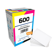 Magicard MB250YMCKOK/2 Color Ribbon 250 Prints 600 Printer + 10 Cards Roller picture