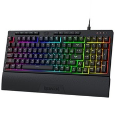 K515 Shiva Wired RGB Membrane Gaming Keyboard, 98 Keys Mechanical-Feel Keyboard picture