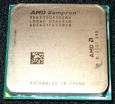 AMD SEMPRON 3300+  2.0 GHZ  PROCESSOR, SDA3300AIO2BX,  SOCKET 754, US SELLER picture