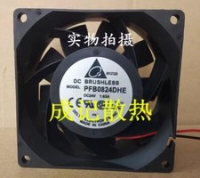 Delta PFB0824DHE 8038 DC24V 1.63A 80*80*38MM 2-Wire Cooling Fan picture