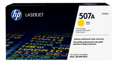 HP 507A (CE402A) Yellow Toner Cartridge Genuine New Unopened picture