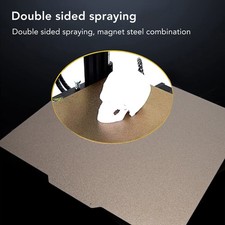 Double Sided Textured PEI Sheet Flexible Build Plate For 3D Printers picture