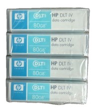 HP C5141F DLT IV Data Tape Cartridge C5141-85701 80GB ***4 PACK*** picture