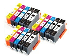 564 XL Ink Cartridges + chip for HP Photosmart C6380 7515 C6383 C6388 7510 picture