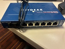 NETGEAR ProSafe 8 Port 10/100 Mbps Fast Ethernet Switch FS108 V2 - Used picture