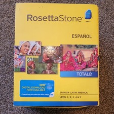 Rosetta Stone Spanish (Latin America) Level 1-5 Set picture