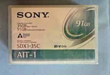 Lot of 9  Sony SDX1-35C AIT-1 35/91GB Data Tape Cartridges 64k NEW sealed picture