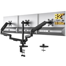 TAVR FURNITURE Tall Premium Dual Monitor Desk Mount for 17