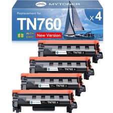 MYTONER TN760 Toner Compatible for Brother TN-760 L2690DW L2710DW Printer picture