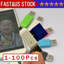 Card Reader USB 2.0 Type C Micro TF OTG Smart Memory Adapter Laptop Computer Lot picture