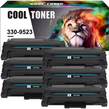 6PK 330-9523 Toner Cartridge for Dell 1130N 1133 1135N 1130 High Yield picture