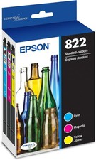 Epson 822 T822520-S Genuine Ink CMY 3-Pack WF-3820 WF-4830  picture