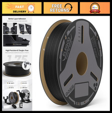 High-Quality 1.75mm Black PLA-CF 3D Printer Filament - 1KG for Strong Prints picture