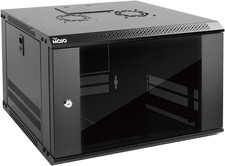 6U Wall Mount Server Cabinet IT Network Rack Enclosure Lockable Door and Side Pa picture