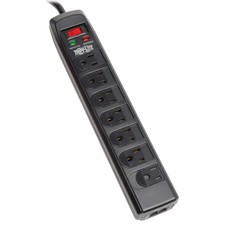 Eaton Tripp Lite TLP706TELC 7 Outlet Surge Protector Phone Protection picture