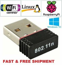 2 x USB WiFi Wireless Adapter Mini Network 300Mbps Windows MAC Linux 802.11n picture