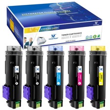 VICTORSTAR 5 Packs Compatible Toner Cartridge S2825 H625 H825 for Dell H625cdw picture