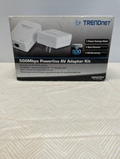 TRENDnet TPL-401E2K Powerline 500 AV Gigabit Adapter Kit Up to 500Mbps picture
