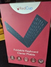 PREMIUM FOLDABLE BLUETOOTH KEYBOARD/LIST $65*SEE PHÒTOS*JUST REDUCED*NEW/SEALED* picture